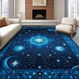 Modern Interstellar Journey Motif(Blue)