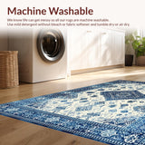 Luxurious Tiled Floral Aesthetic(Blue)