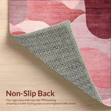 Mauve Harmony Modern with Dreamy Blush Gradient and Rose Motifs(Red)