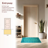 Eclectic Vibrant Artistic Design(Blue)