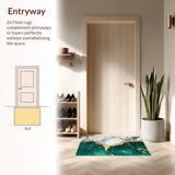 Abstract Gold Grey Ultra Area(Green)