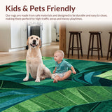 Modern Plush Nature Inspired Design(Green)