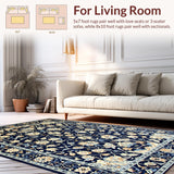 Vintage Blue Botanical Artistry(Blue)