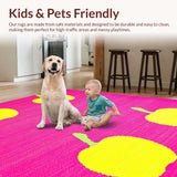 Dynamic Whimsical Color Splash(Pink)