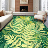 Sublime Textured Abstract Flourish(Green)
