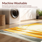 Stylish Retro Floral Imprint(Yellow)