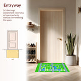 Vibrant Cityscape Adventure Theme(Green)