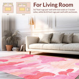 Modern Minimalist Abstract Cloud Shape(Pink)