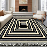 Chic Transitional Greek Key Motif(Gray)