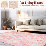 Vibrant Abstract Ogee Aesthetic(Pink)