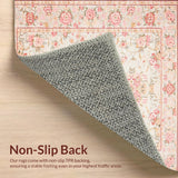 Beige Floral Area(Ivory)