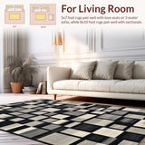 Bold Earthy Geometric Motif(Gray)