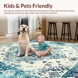 Minimalist Cream and Teal Contrast(Blue)