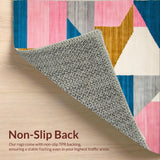 Colorful Modern Symmetrical Design(Pink)