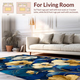 Modern Playful Botanical Motif(Blue)