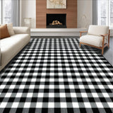 Vibrant Traditional Plaid Visual Harmony(Black)