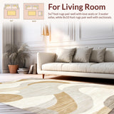 Minimalist Creamy Symmetrical Shapes(Beige)