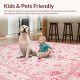 Vibrant Eclectic Nature Motif(Pink)