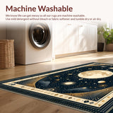 Vintage Crescent Solar Design(Black)