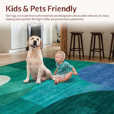 Whimsical Earth Tones Circular Motif(Green)