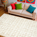Boho Chic Area Beige(Beige)