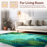Tropical Floral Mosaic Aesthetic(Green)