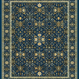 Cozy Shabby Chic Patterned Accent(Blue)