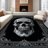 Eerie Monochrome Patterned Decor(Gray)