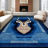 Modern Cheetah Print Elegance(Blue)
