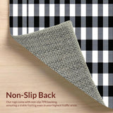 Vibrant Seasonal Plaid Design Element(Black)