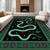 Unique Serpentine Visual Statement(Green)