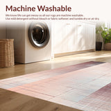 Mauve with Quick Dry Design and Slip Resistant Backing(Beige)