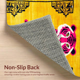 Chic Abstract Animal Motif(Yellow)