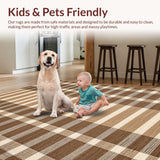 Stylish Urban Checkered Influence(Beige)