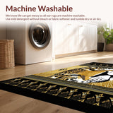 Inspiring Leopard Tiger Lion Be Strong Wild Animal Area(Gold)