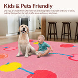 Colorful Youthful Artistic Floor(Pink)