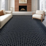 Stylish Monochrome Shag Appeal(Black)