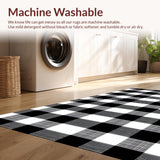 Classic Checkered Rustic Elegance(Black)