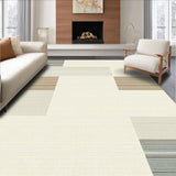 Minimalist Beige Chenille Style(Beige)