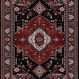 Timeless Monochrome Lattice Design(Red)