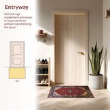 Luxurious Red Medallion Aesthetic(Red)