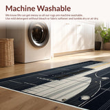 Minimalist Monochrome Guitar Illustration(Black)