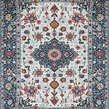 Elegant Grey Tiled(White)