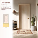 Elegant Rustic Symmetrical Lines(Beige)