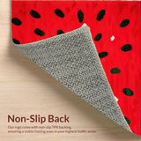 Sunny Fruit Fantasy Floor Covering(Red)