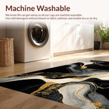 Contemporary Gold Accented Style(Black)