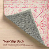 Warm Blush Toned Geometric Motif(Pink)