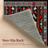 Elegant Symmetrical Ogee Design(Red)