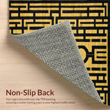 Chic Abstract Black and Gold(Black)