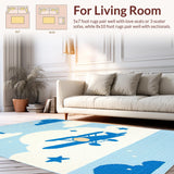 Joyful Celestial Cloudscape Design(Blue)